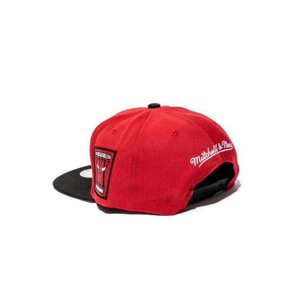Mitchell & Ness Chicago Bulls Patchwork 2 Tone Snapback 'Red'