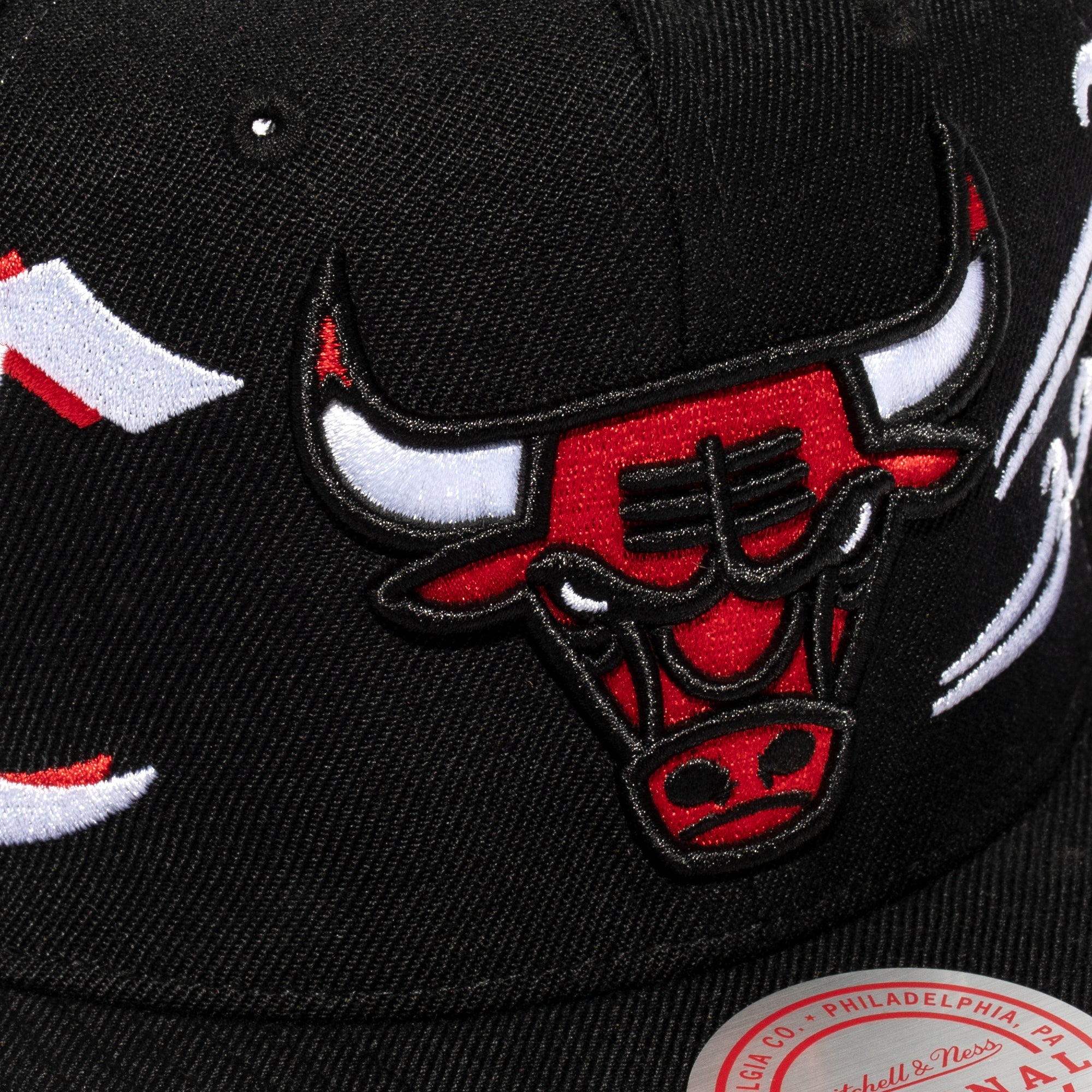 Mitchell & Ness Mens Chicago Bulls My Towns Snapback 'Black'