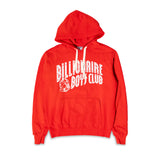Billionaire Boys Club Mens BB Vintage Arch Hoodie 'Lollipop Red'