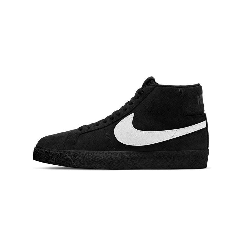 Nike SB Mens Blazer Mid Shoes 'Black'