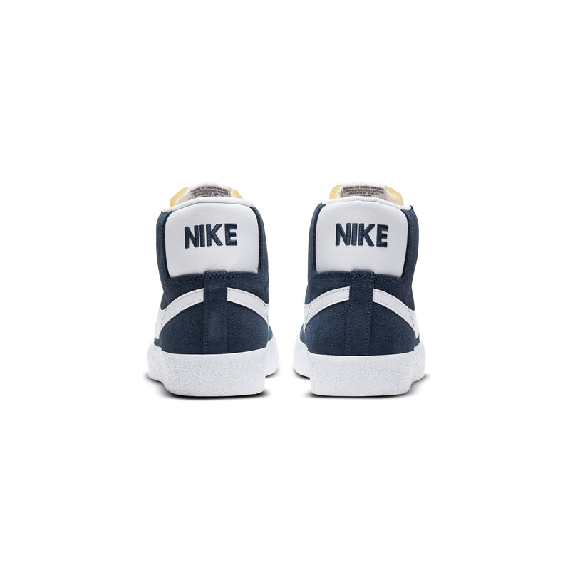 Nike Mens SB Zoom Blazer Mid Shoes 'Navy'