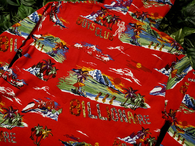 Men's Billionaire Boys Club Island Hoodie [891-8311-RED]