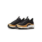Nike Youth Air Max 97 "Black Metallic Gold Shoe"