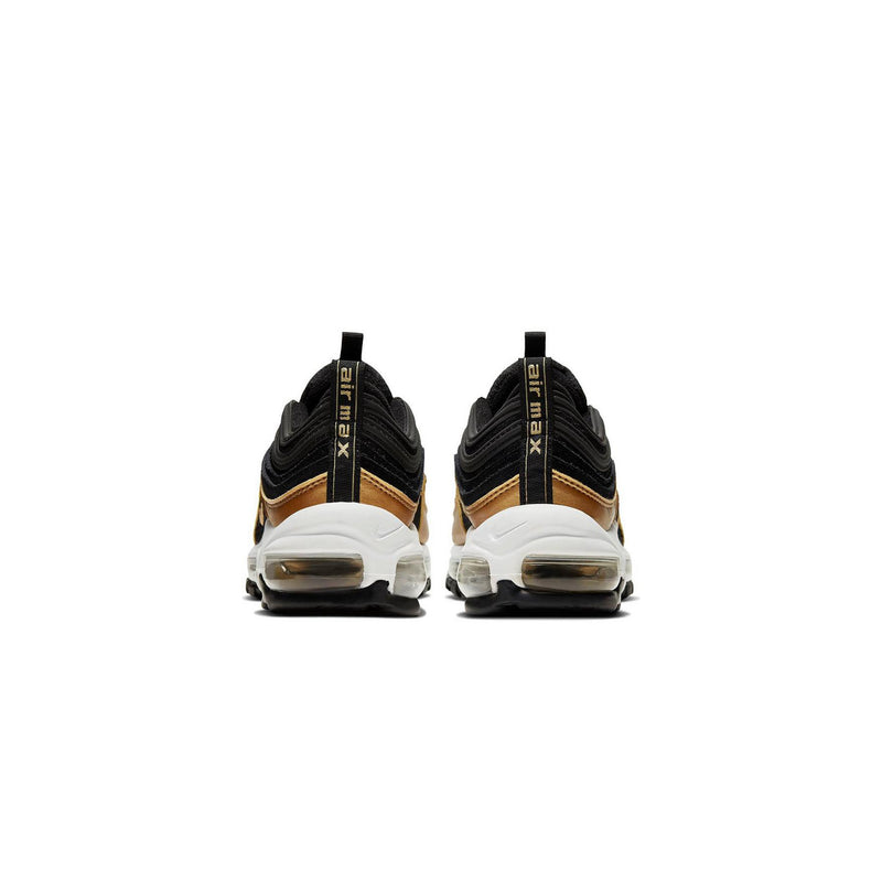 Nike Youth Air Max 97 "Black Metallic Gold Shoe"