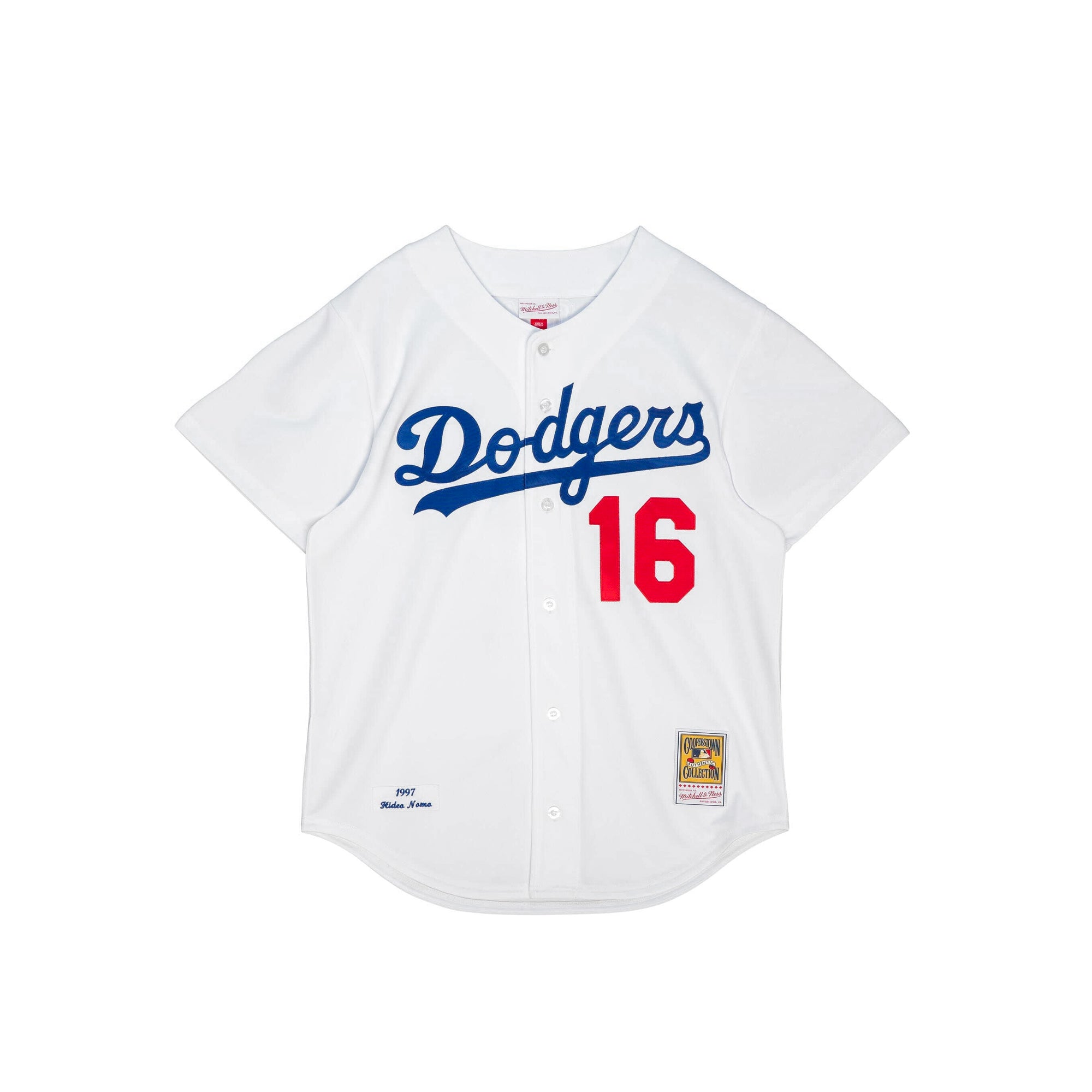 Mitchell & Ness Mens Los Angeles Dodgers Hideo Nomo Authentic Jersey