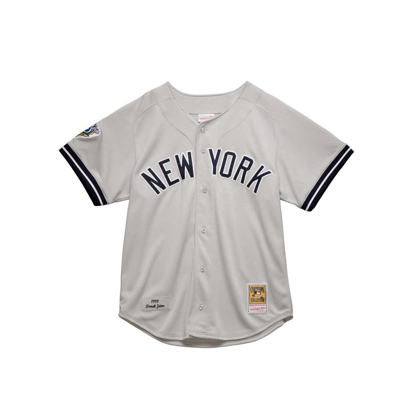 Mitchell & Ness Men's Derek Jeter White New York Yankees
