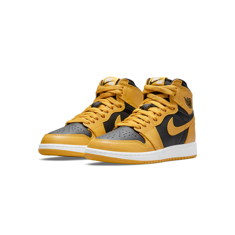Air Jordan Little Kids 1 Retro High OG Shoes Pollen/White – Renarts