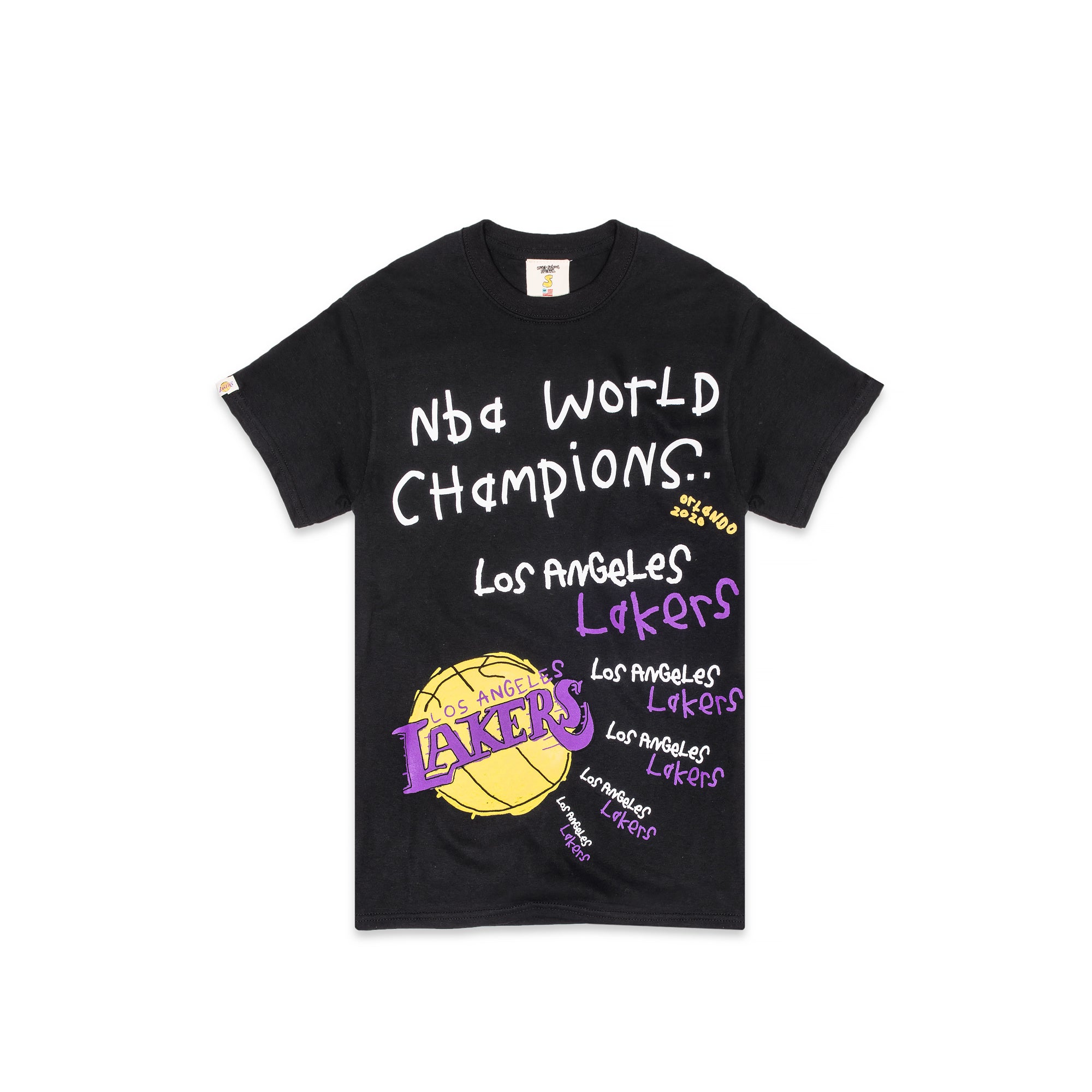 After School Special Lakers World Champs 2020 T-Shirt 'Black'