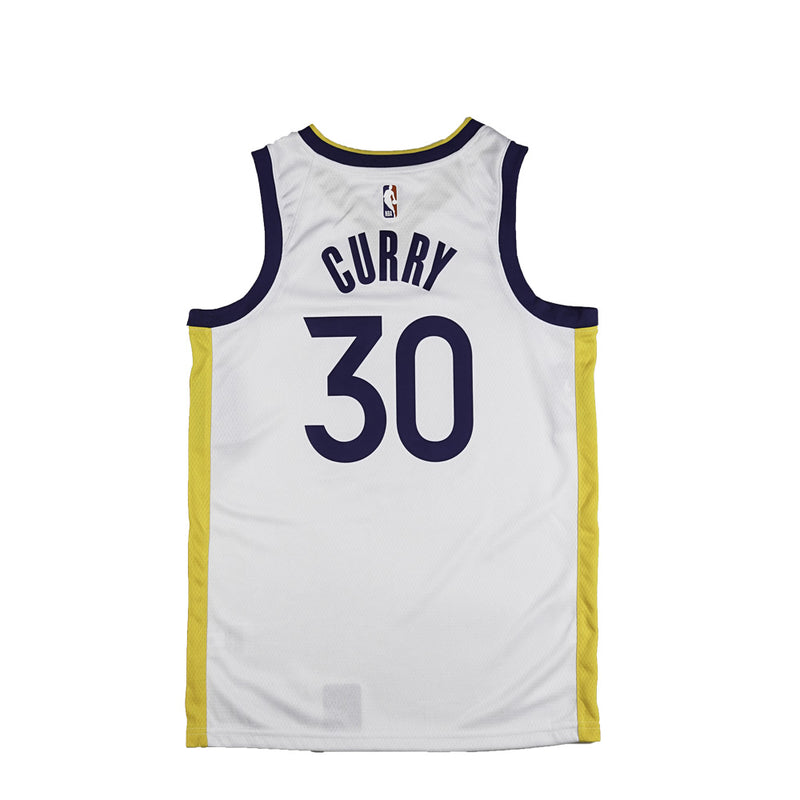Steph Curry Golden State Warriors NBA Basketball Jersey Adidas Youth L  Swingman
