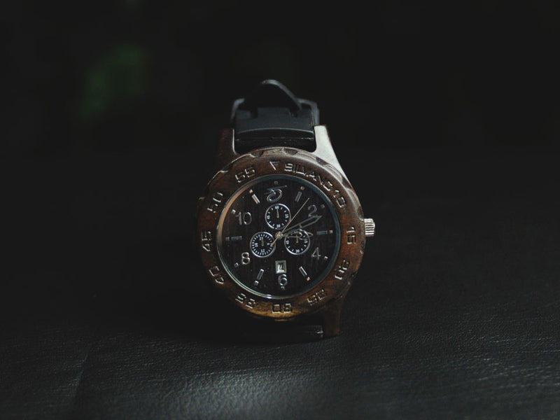 Renarts - Silvano Barkwood Collection Mahogany Watch [BMR02]