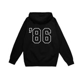 Mitchell & Ness Mens Branded Bad Guys Pullover Collab Hoodie 'Black'