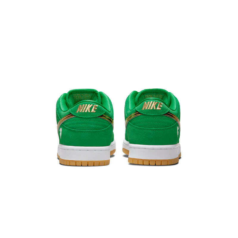 Nike SB Mens Dunk Low Pro Lucky Green Shoes