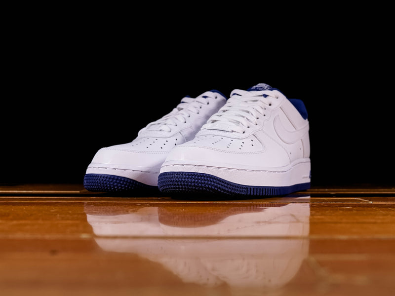 Nike Air Force 1 '07 WHITE/DEEP ROYAL-WHITE Footwear
