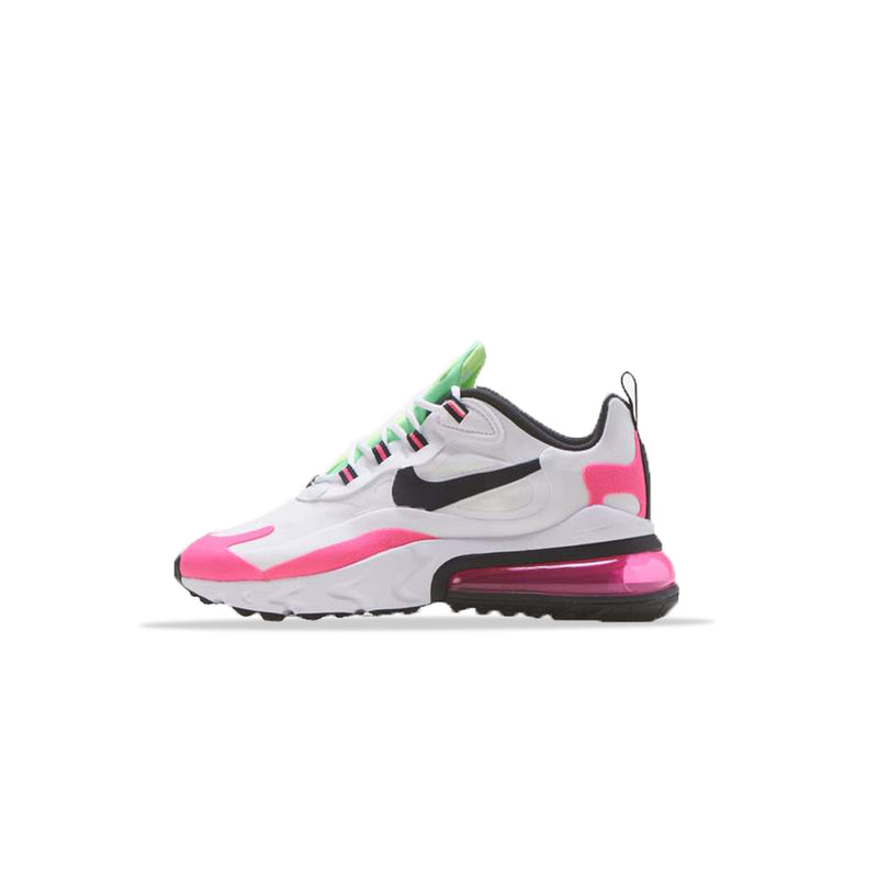 Nike air max 270 react women's pink and white Clearance