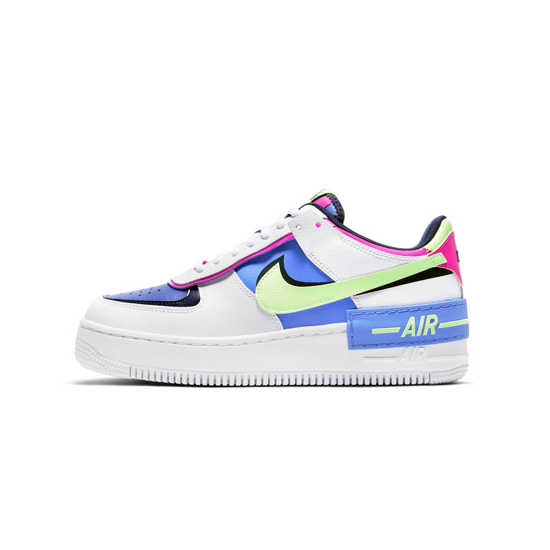 Nike's New Air Force 1 Shadow White/Blue/Pink