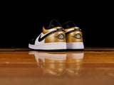 Kid's Air Jordan 1 Low 'Gold Toe' GS [CQ9487-700]