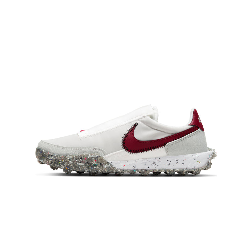 Nike Womens Waffle Racer Crater Shoes 'Summit White'