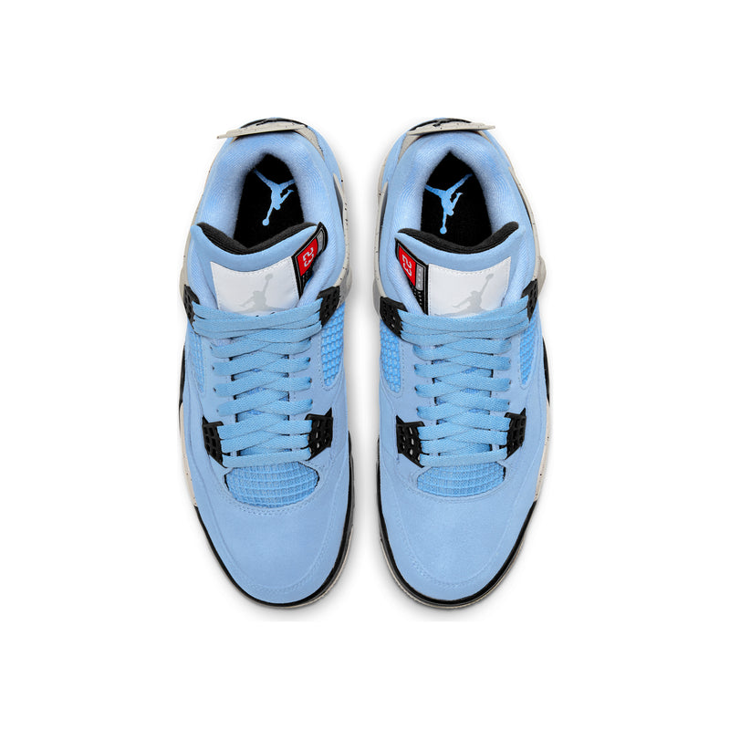 Air Jordan Mens 4 Retro 'University Blue' Shoes