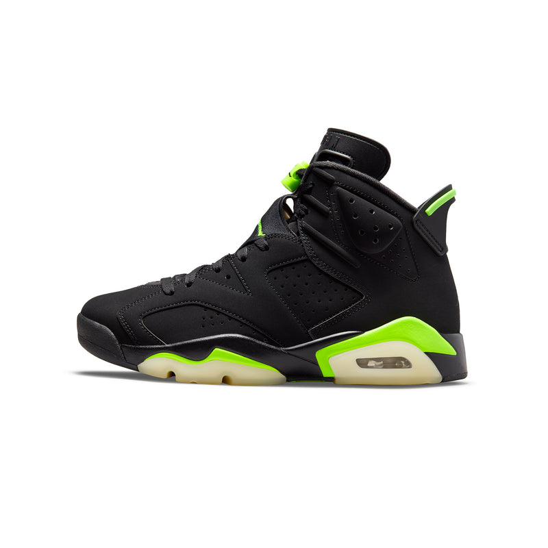 Air Jordan Mens 6 Retro Electric Green Shoes
