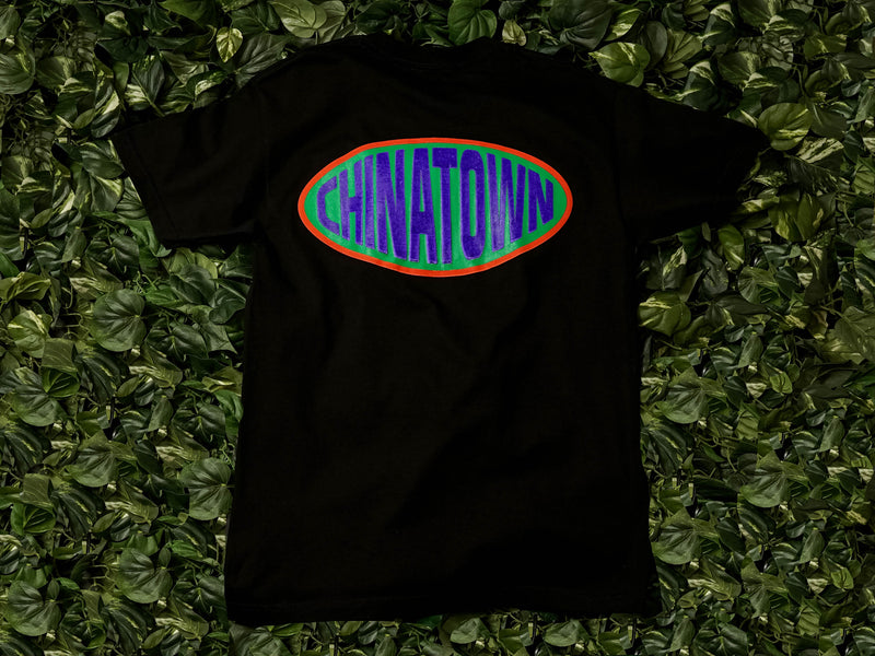 Chinatown Market Oval Logo S/S Tee [CTM-OLT-BLK]