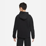 Nike Boys Sportswear Tech Fleece Hoodie 'Black'