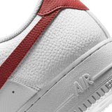 Nike Mens Air Force 1 '07 Shoes 'White/Team Red'