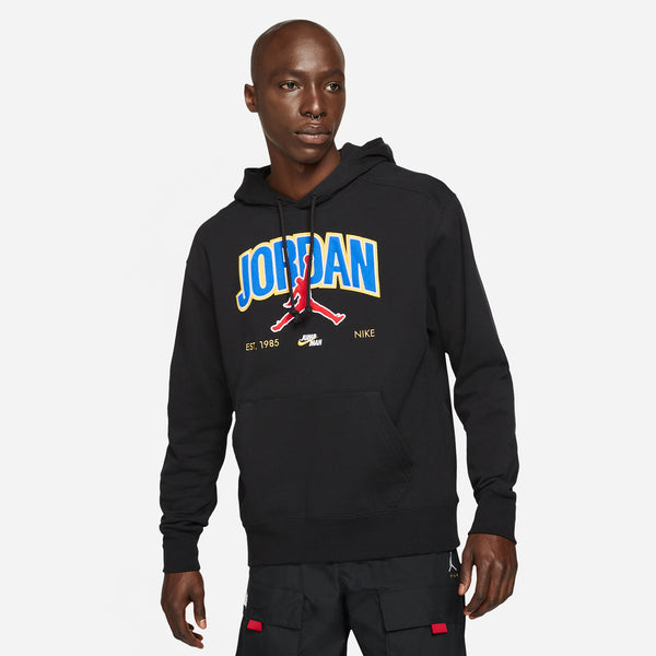 Air Jordan Mens Pullover Hoodie Black