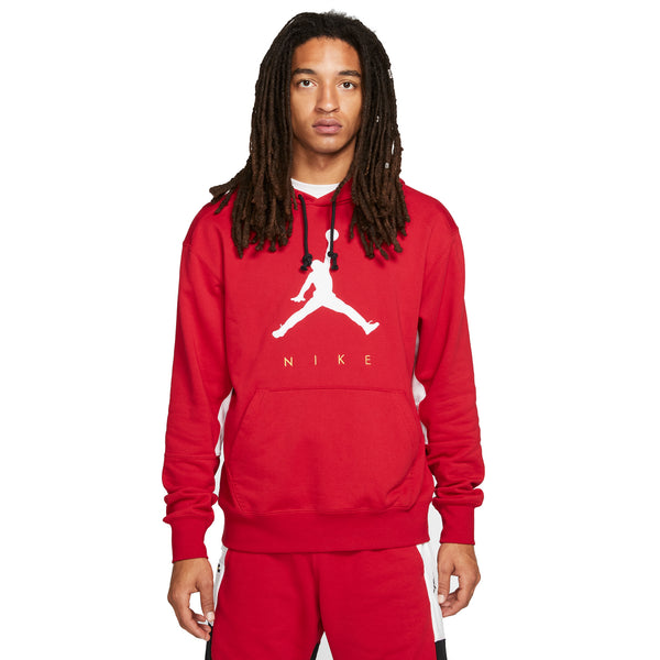 Air Jordan Mens Pullover Hoodie Gym Red