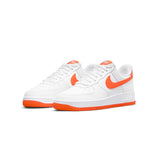 Nike Mens Air Force 1 '07 Shoes 'White/Team Orange'