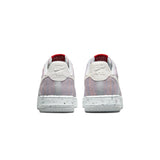 Nike Mens Air Force 1 Crater Flyknit Shoes Wolf Grey/White