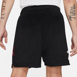 Air Jordan Mens Jordan AJ5 Mesh Graphic Shorts 'Black'