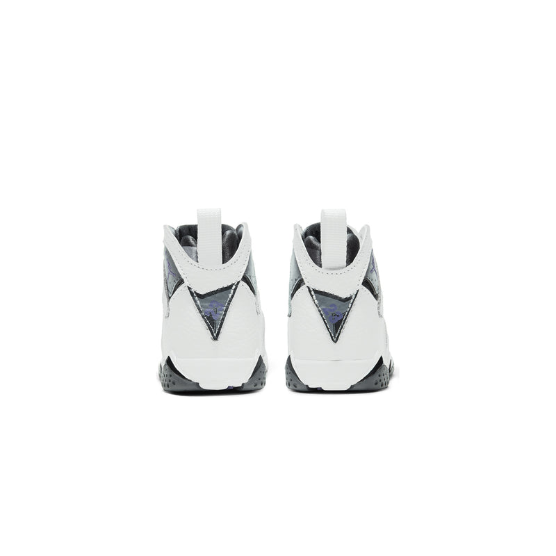 Air jordan 7 TD Retro Shoes 'White/Varsity Purple'
