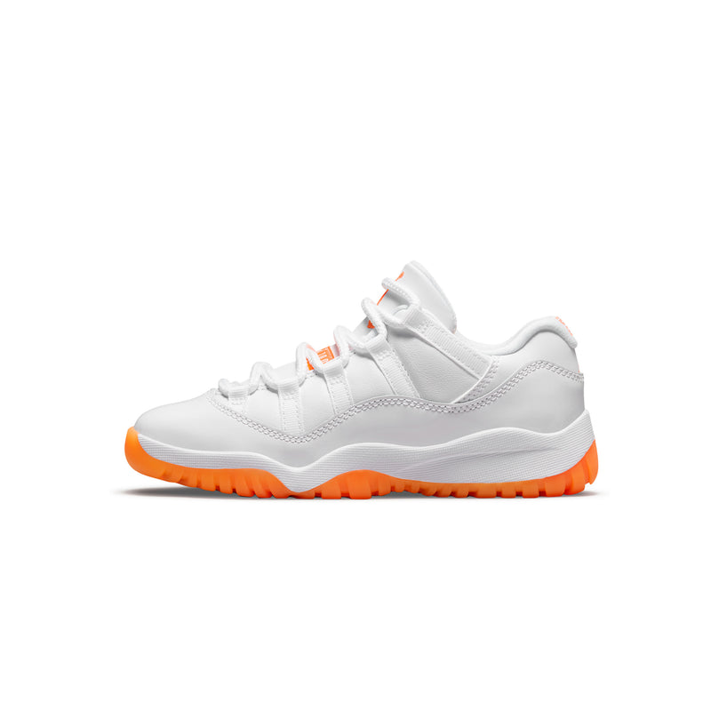 Air Jordan Little Kids 11 Low Bright Citrus PS Shoes