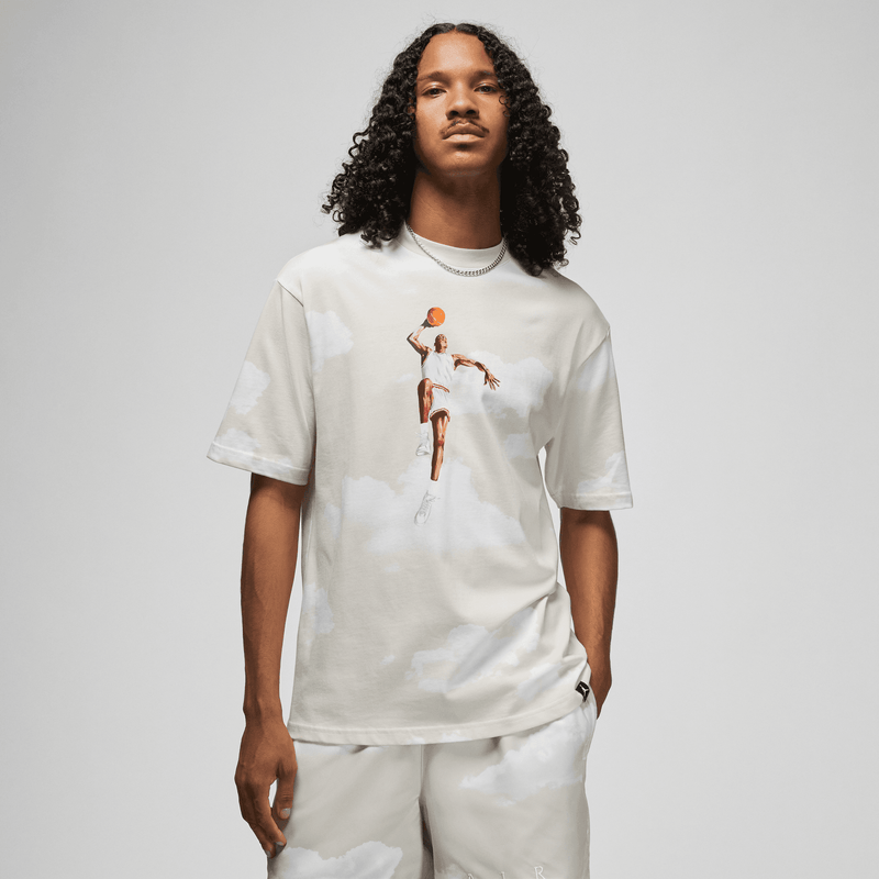 Air Jordan Mens Essentials T-Shirt 'Sail'