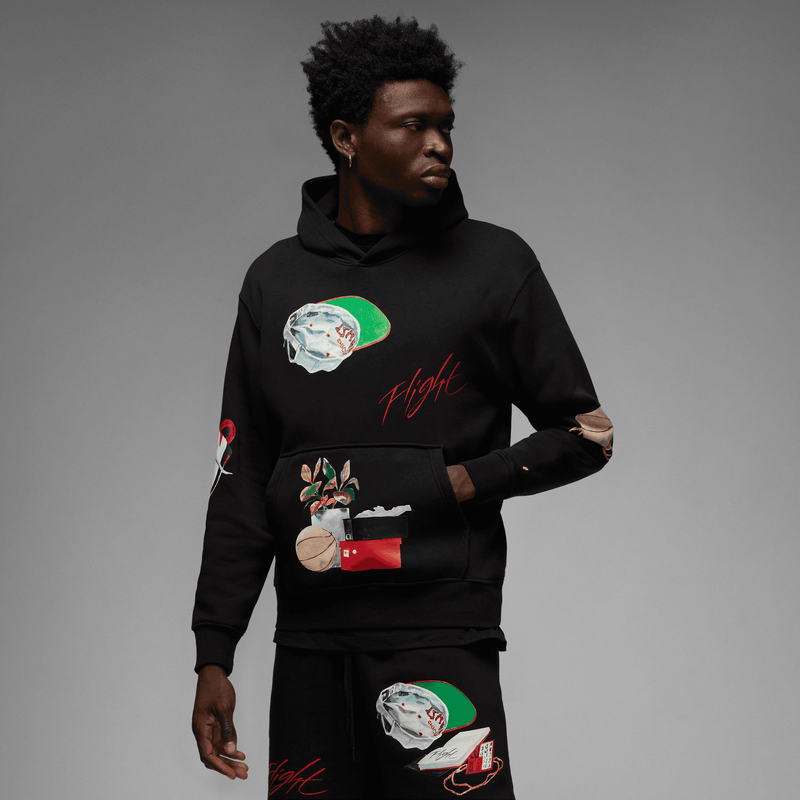 Air Jordan Mens Pullover Hoodie 'Black' – Renarts