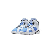 Air Jordan Little Kids 6 Retro University Blue PS Shoes
