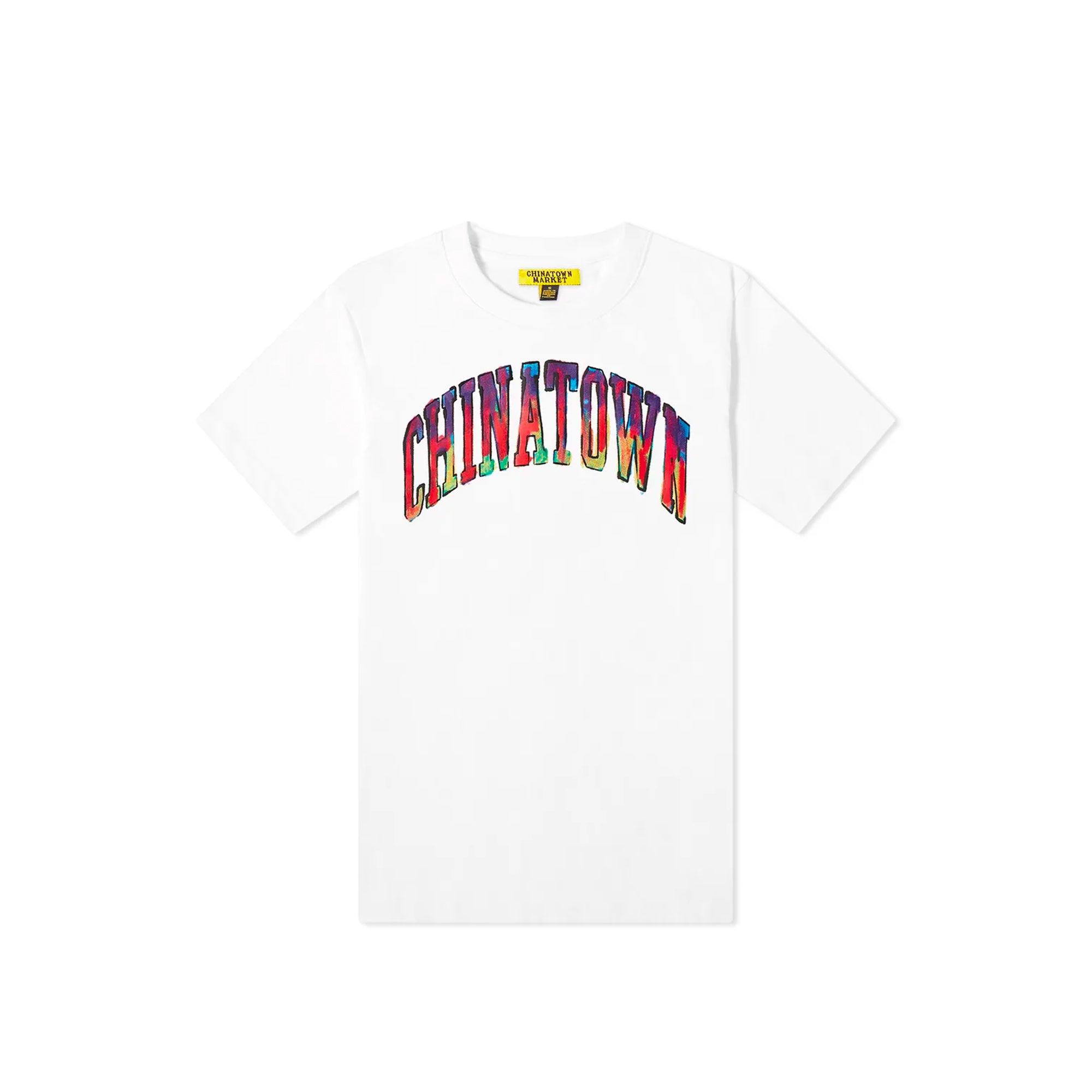 Chinatown Market Mens Watercolor Arc Tee | F20-1990037-WHT | Renarts