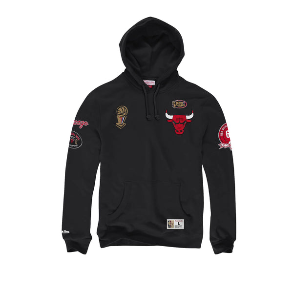 Mitchell & Ness Mens Chicago Bulls Champ City Hoodie