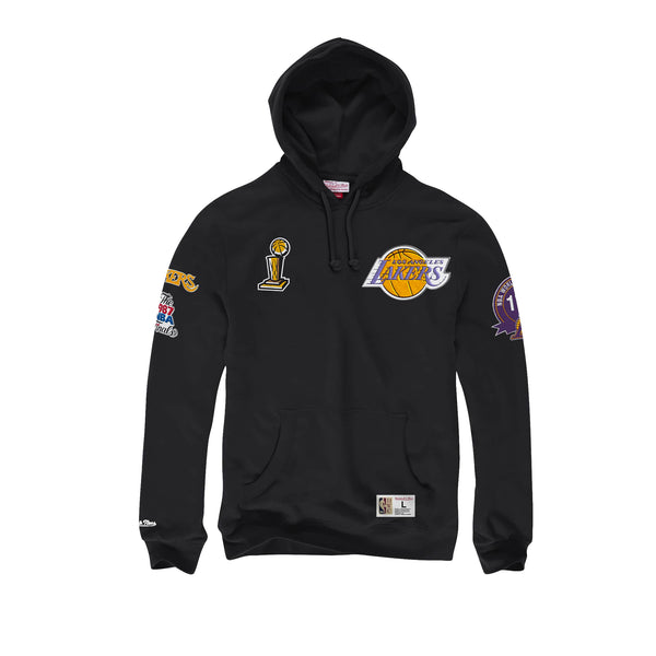 Los Angeles Lakers New Era Hoodie Sleeveless T-Shirt - Purple