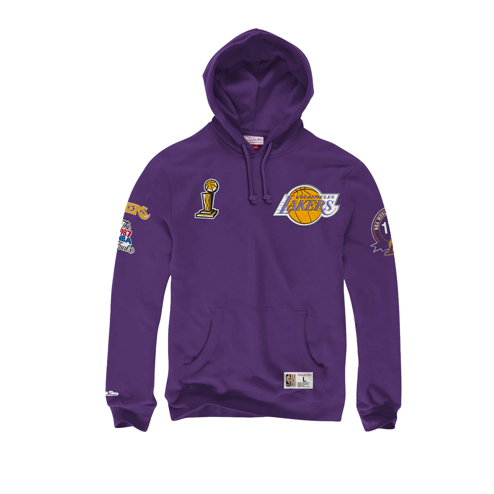 Mitchell & Ness Mens Los Angeles Lakers Champ City Hoodie