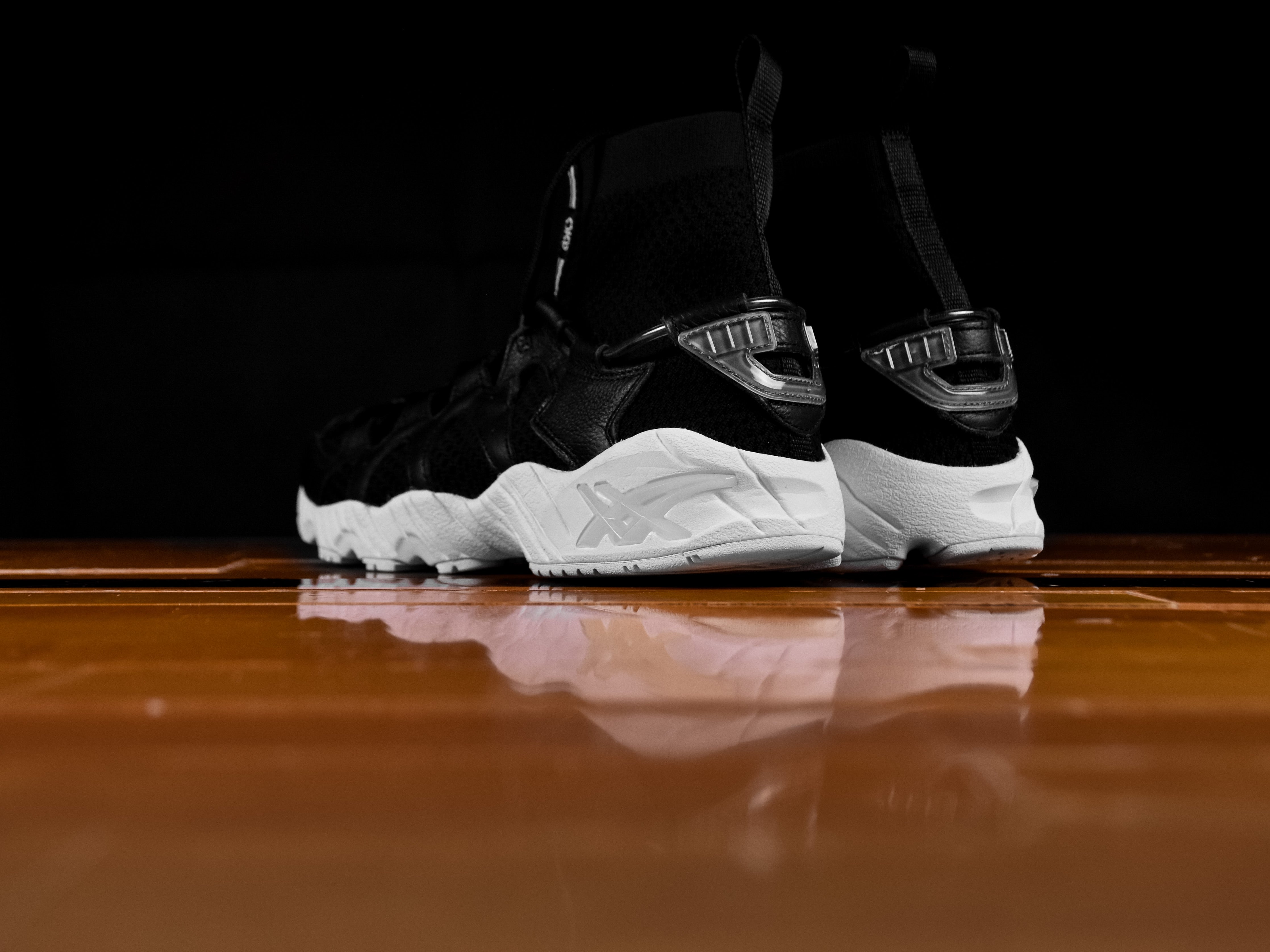 Asics gel mai hotsell knit mt black