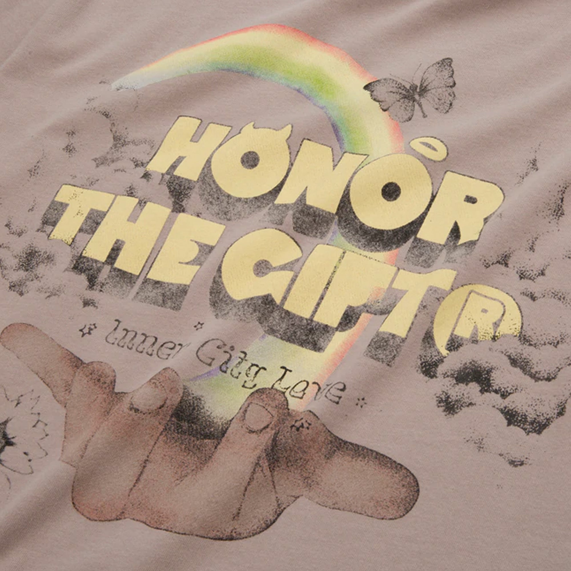 Honor the Gift Mens Palms SS Tee Stone