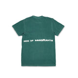 Kids Of Immigrants Support Your Friends T-Shirt 'Teal Multi'