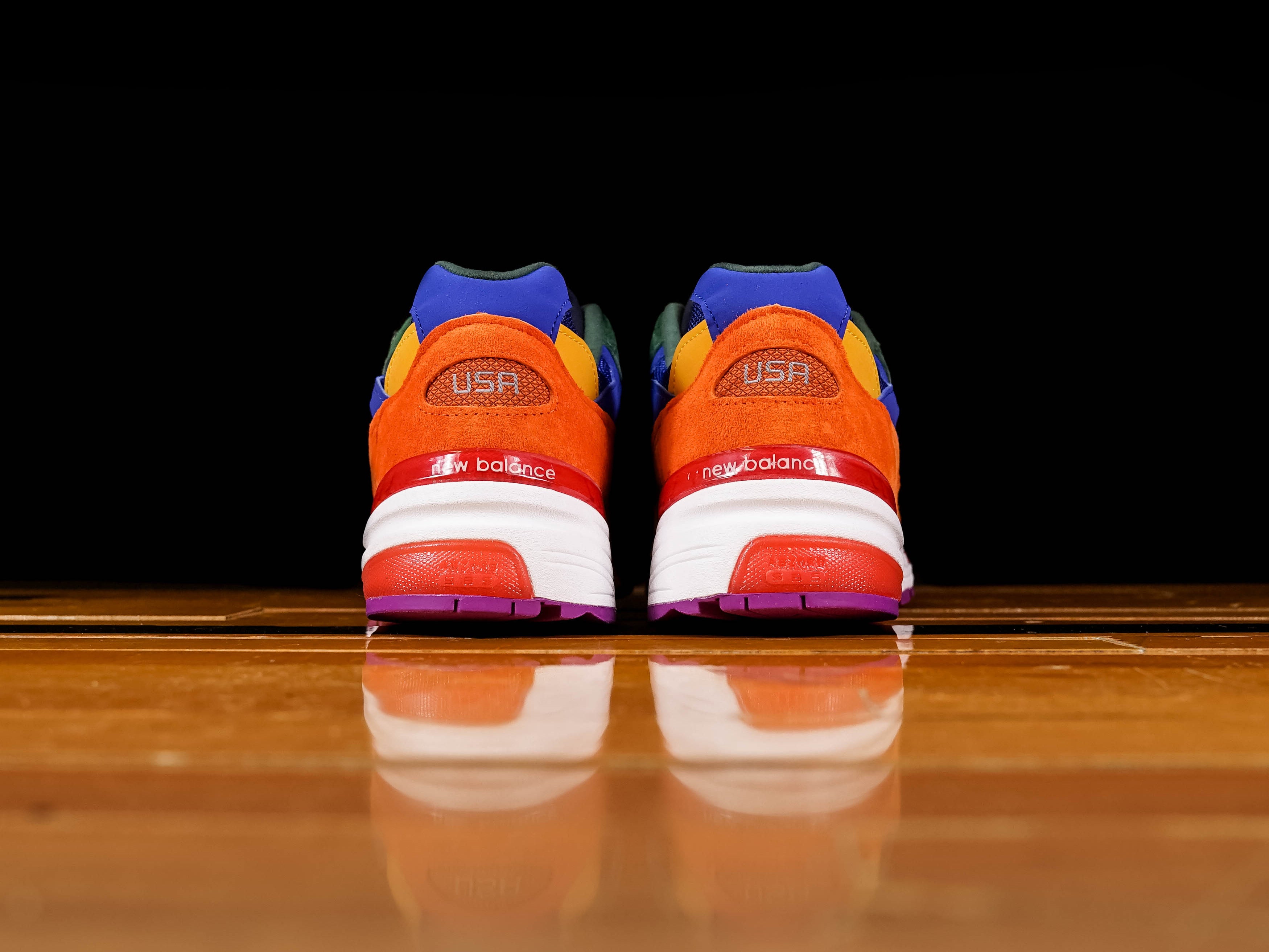 希少 Newbalance M992MC 27cm New Balance 992 Made In USA 'Multi Color' - New Balance