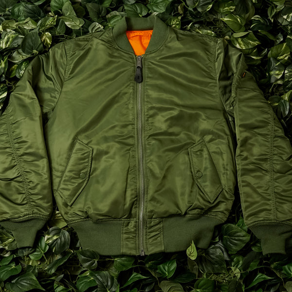 Alpha Industries MA-1 Flight Jacket | MJM21000C1-SAGE | Renarts