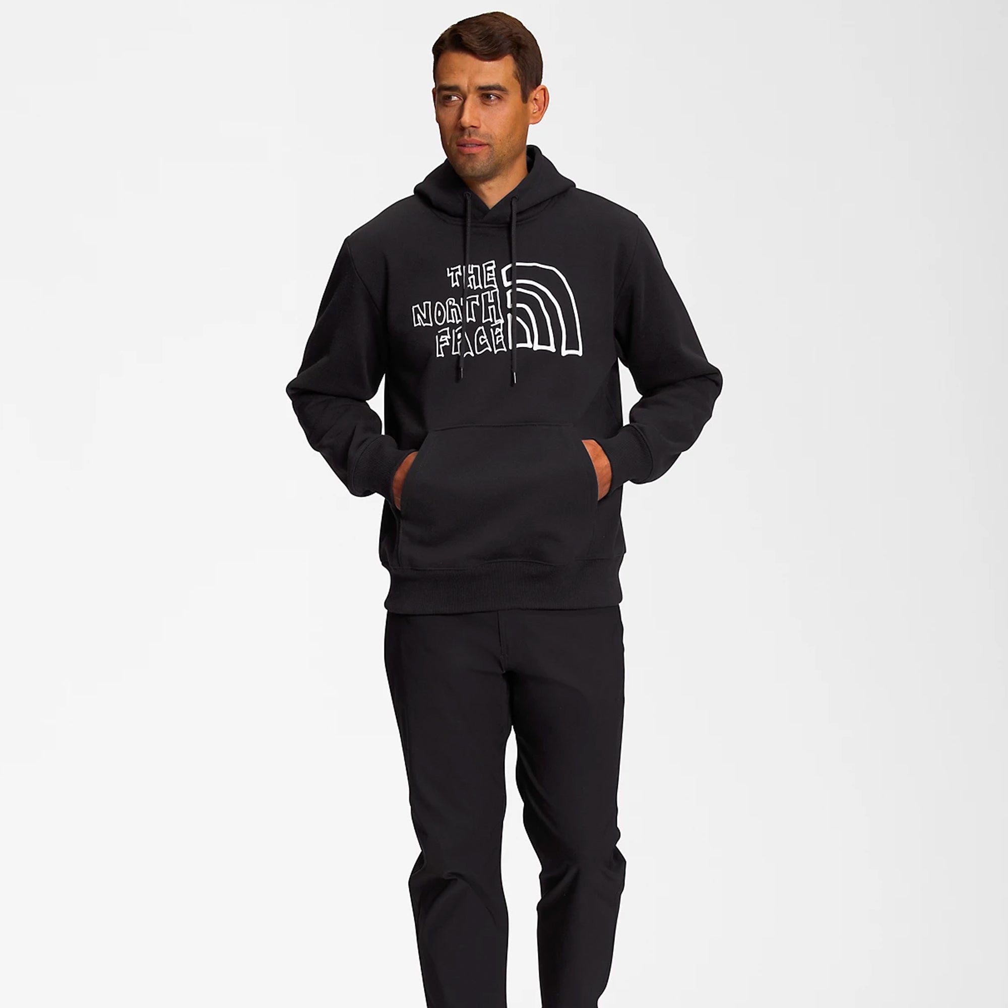 The North Face Mens Printed Heavyweight Pullover Hoodie
