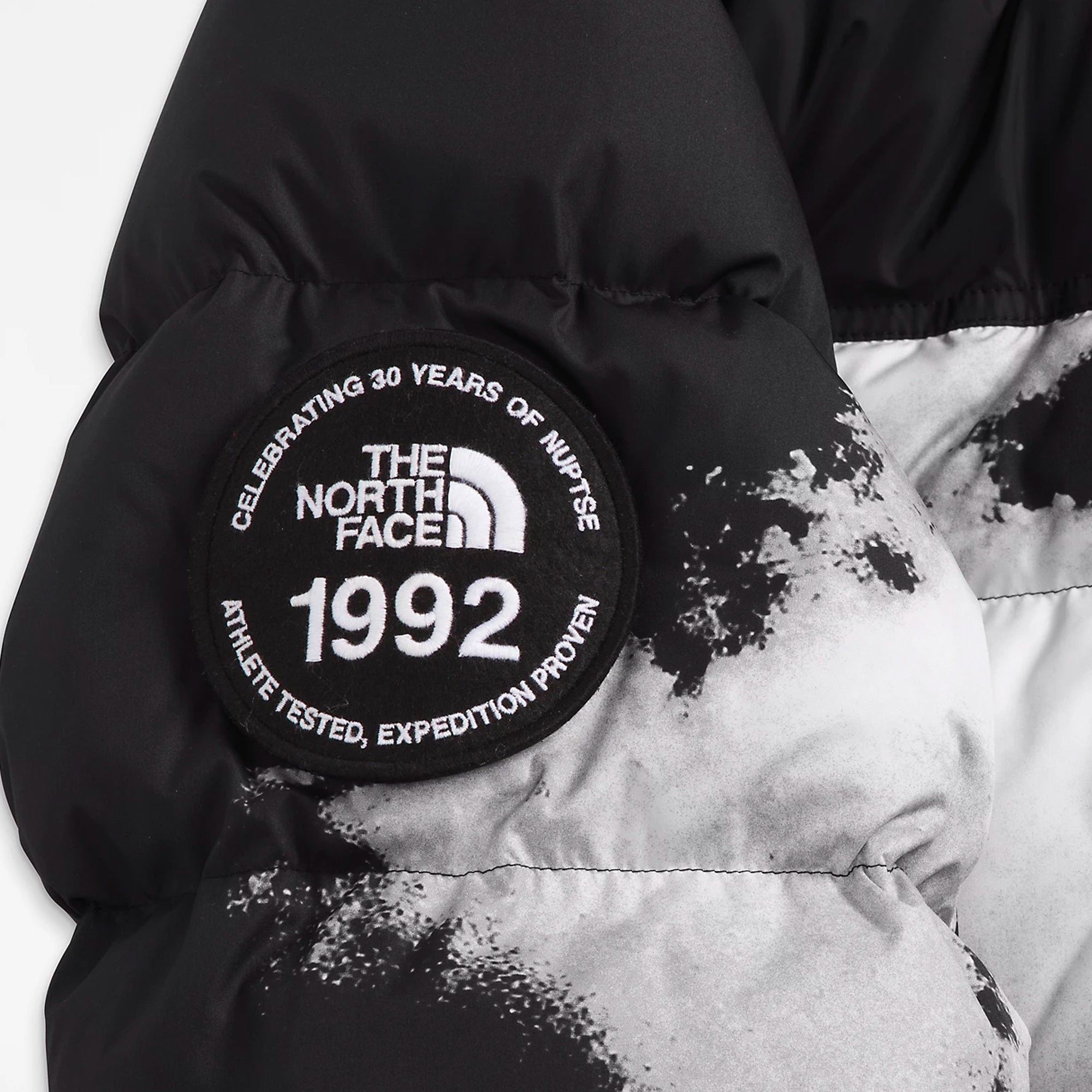 The North Face Mens Print 92 Retro Anniversary Nuptse Jacket