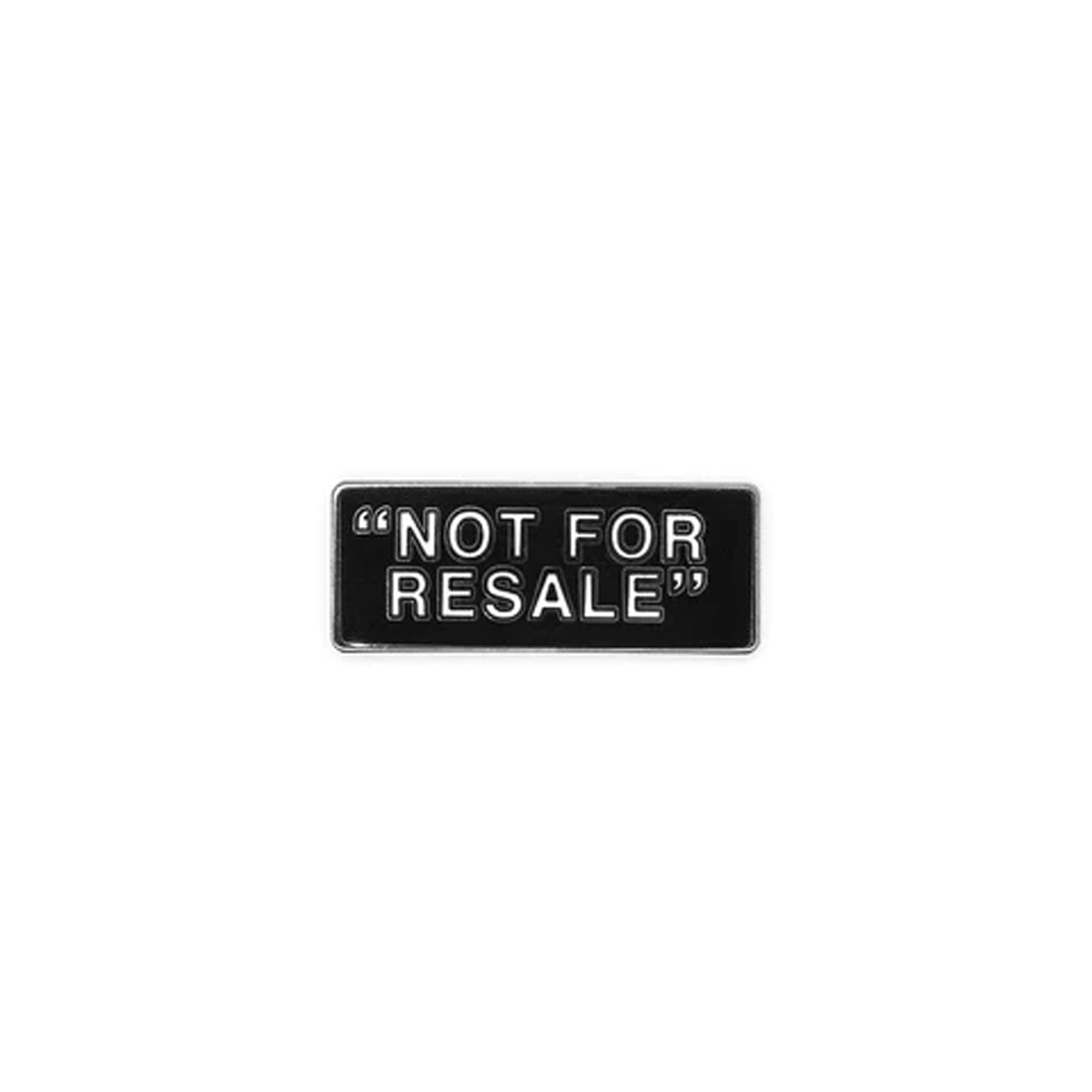 Hdqtrs Not For Resale Pin