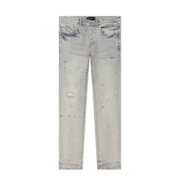 Purple Brand P001 Dirty Splatter Vintage Jeans - White on Garmentory
