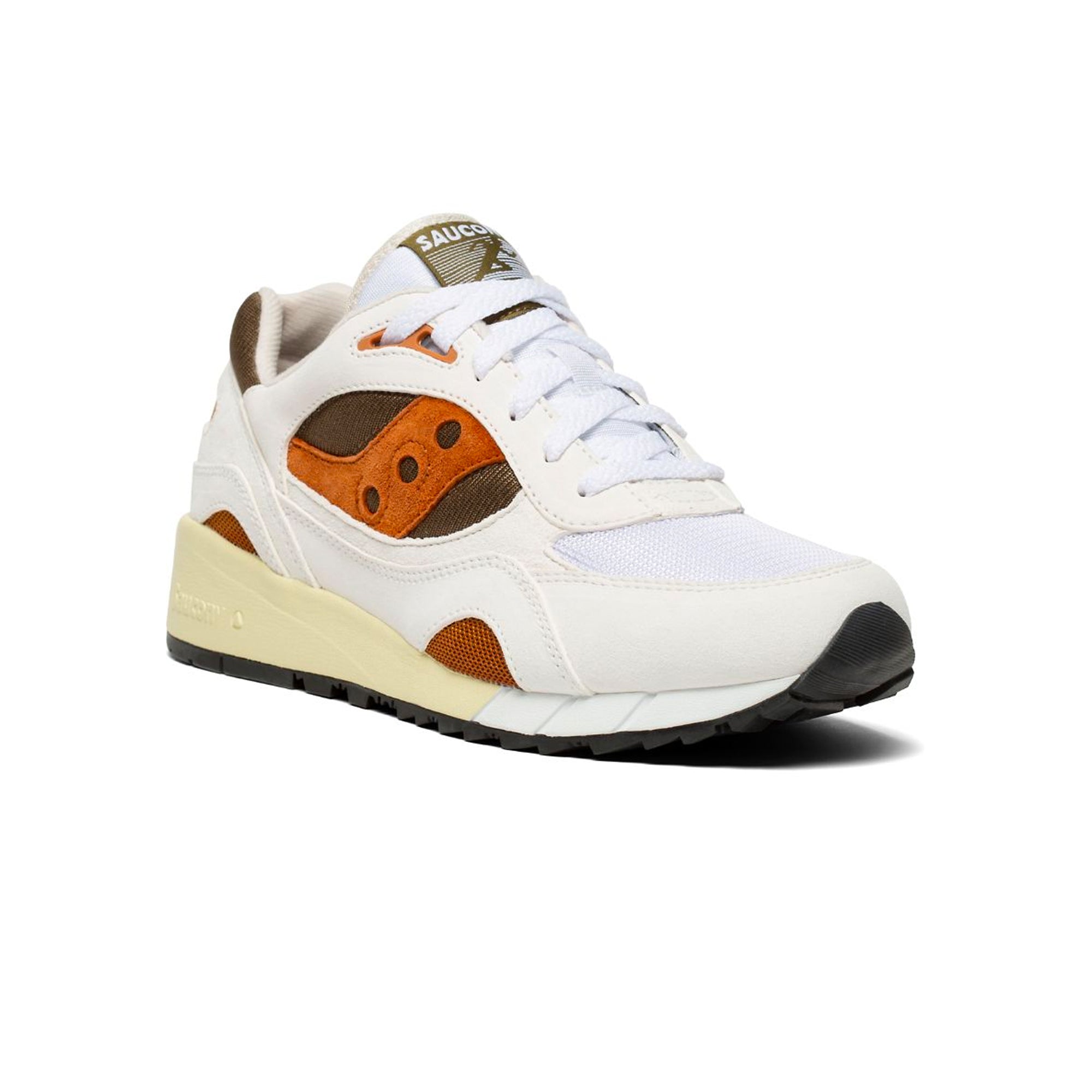 Saucony Mens Shadow 6000 Shoes 'White/Rust'